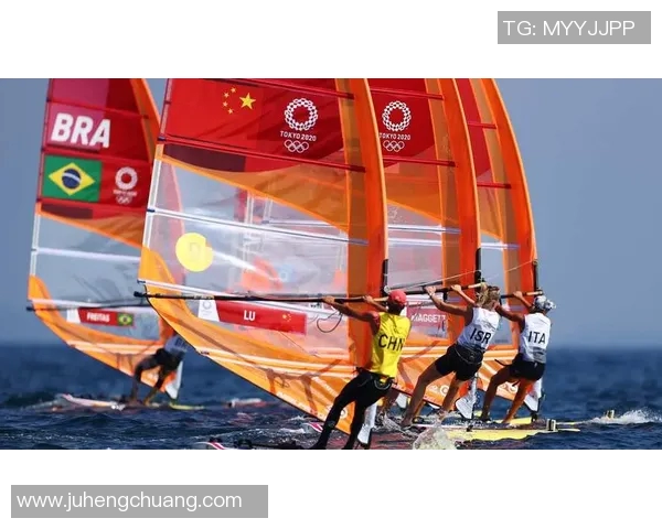 中国队晋级奥运帆船决赛，比赛画面美如画